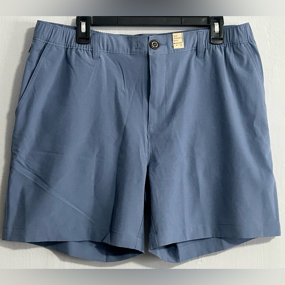 chubbies Slate Blue Flat-Front Men's Shorts 
6”inseam
Size XLarge